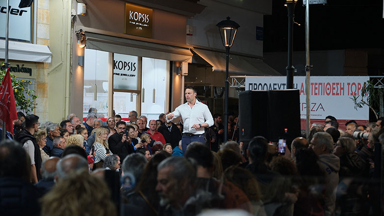 ΣΥΡΙΖΑ: Στο Ηράκλειο σήμερα ο Στέφανος Κασσελάκης