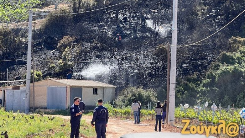 Συνελήφθη 77χρονος για την πυρκαγιά στο Μαρκόπουλο