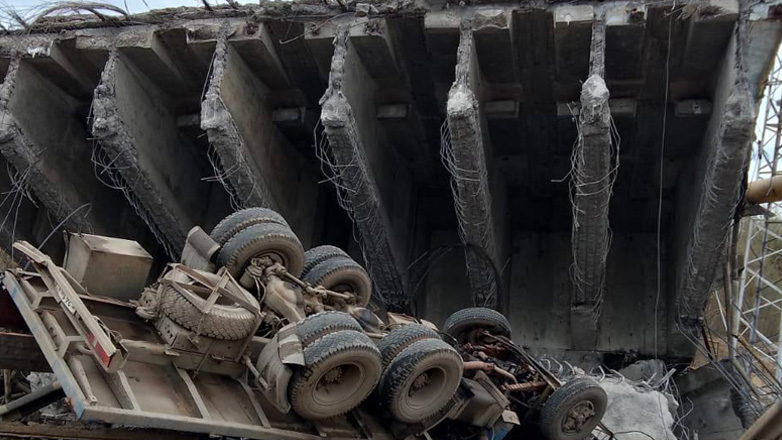 Ρωσία: Ένας νεκρός και έξι τραυματίες από την κατάρρευση γέφυρας στην περιφέρεια Σμολένσκ