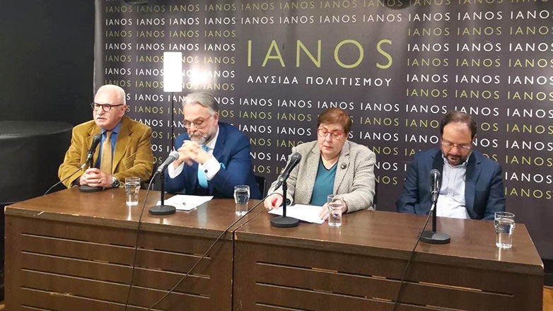 Ο Γιώργος Τσούκαλης στην εκδήλωση του Ελληνικού Συνδέσμου Ηνωμένων Εθνών