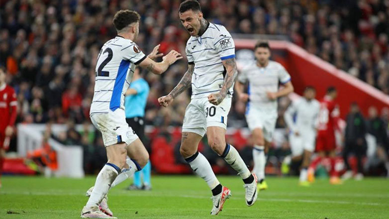 Europa League: Επική Αταλάντα, 3-0 τη Λίβερπουλ στο «Άνφιλντ»