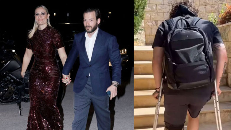 Ελεονώρα Μελέτη: Ατύχημα για τον σύζυγο της, Θοδωρή Μαροσούλη