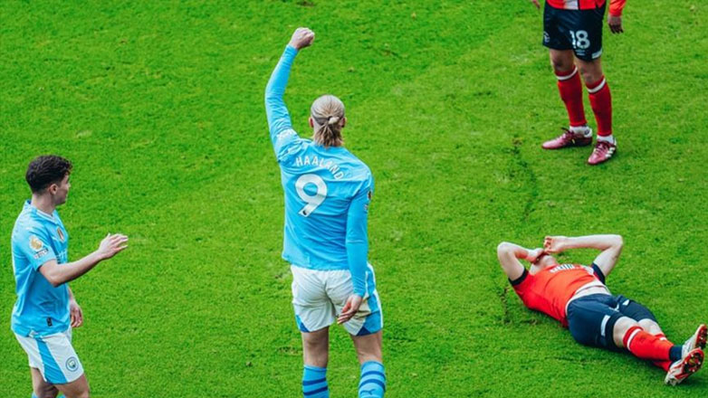 Αγγλία: Πέρασε στην κορυφή η Μάντσεστερ Σίτι, 5-1 τη Λούτον