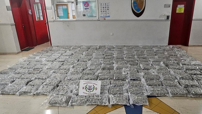 Ηγουμενίτσα: Χειροπέδες σε 54χρονο που μετέφερε με νταλίκα από την Ιταλία 225 κιλά skunk, αξίας 1.800.000 ευρώ