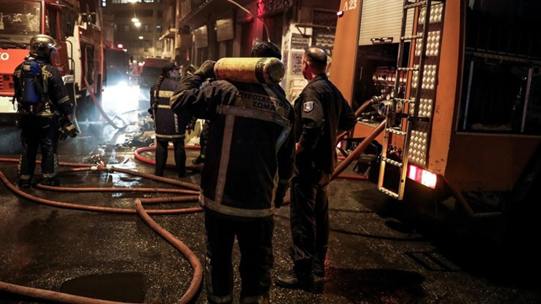 Πυρκαγιά σε ακατοίκητο κτήριο στην Κουμουνδούρου