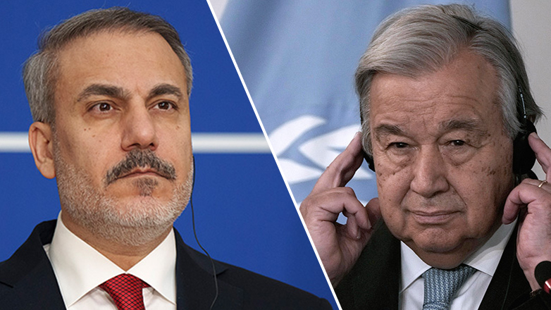 Για το Κυπριακό συζήτησαν Φιντάν και Γκουτέρες