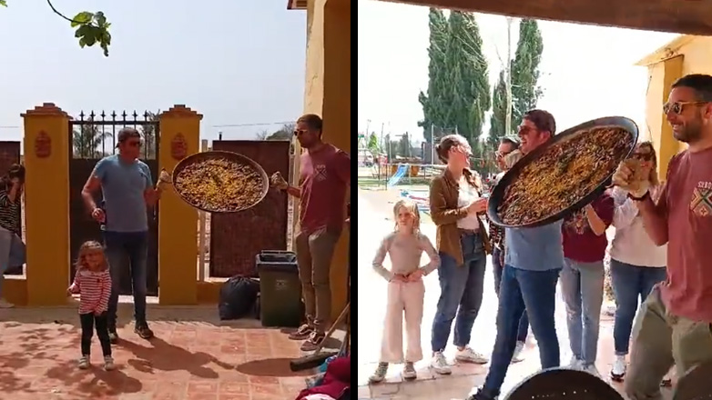 Υπερβολική αυτοπεποίθηση με ένα ταψί παέγια