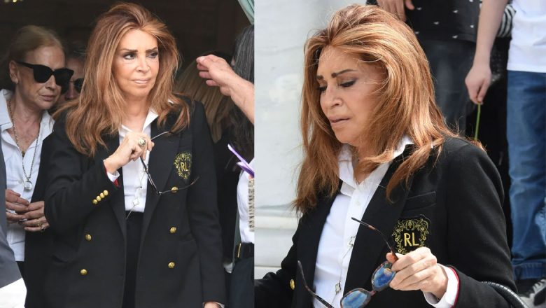 Μιμή Ντενίση: Συντετριμμένη στην κηδεία του Γιάννη Φέρτη – Η χειραψία στη Μαρίνα Ψάλτη Μιμή Ντενίση: Συντετριμμένη στην κηδεία του Γιάννη Φέρτη – Η χειραψία στη Μαρίνα Ψάλτη