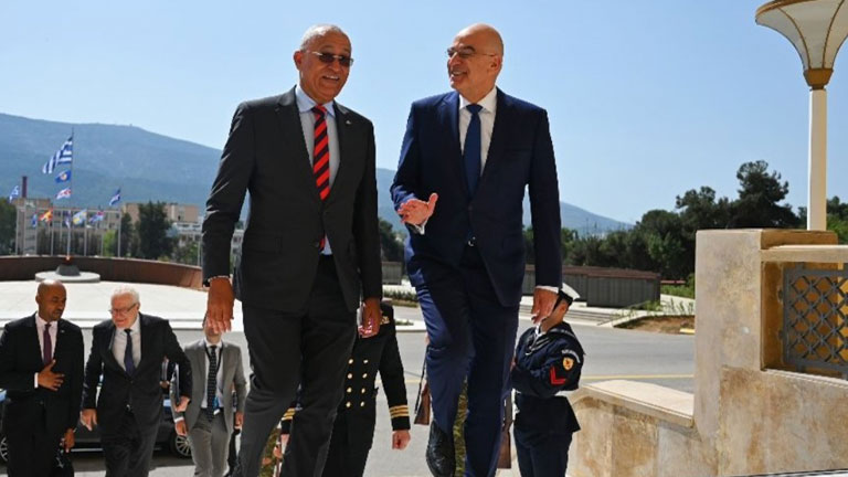 Συνάντηση Δένδια με τον ΥΠΕΞ του Πράσινου Ακρωτηρίου Συνάντηση Δένδια με τον ΥΠΕΞ του Πράσινου Ακρωτηρίου