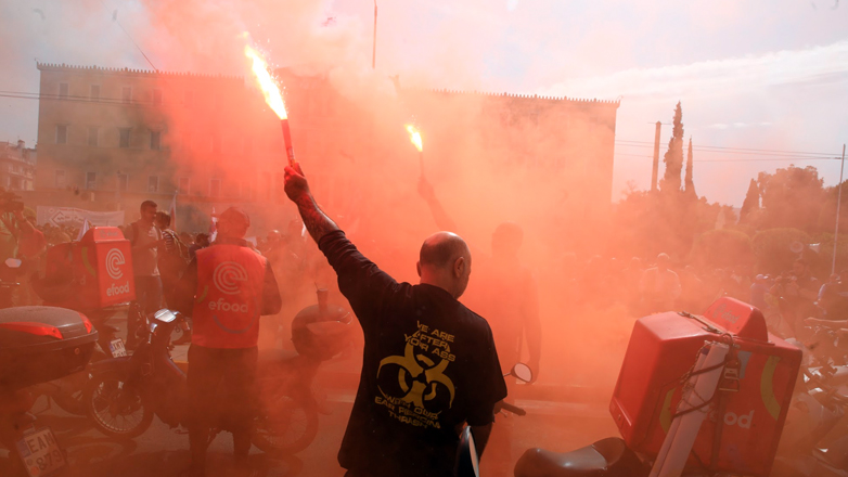 Ολοκληρώθηκαν οι συγκεντρώσεις στο κέντρο της Αθήνας