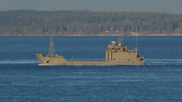 Η αμερικανική αρμάδα για την κατασκευή προβλήτας στη Γάζα έφτασε στην Κρήτη