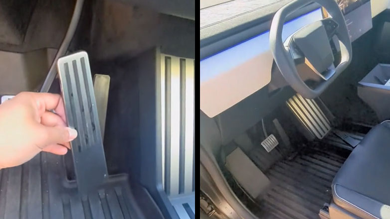Σταμάτησαν οι παραδόσεις του Tesla Cybertruck γιατί ξεκολλάει το κάλυμμα στο πεντάλ γκαζιού