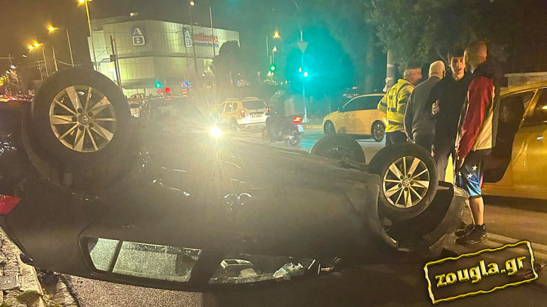 Ντελαπάρισε αυτοκίνητο στον Φάρο Ψυχικού