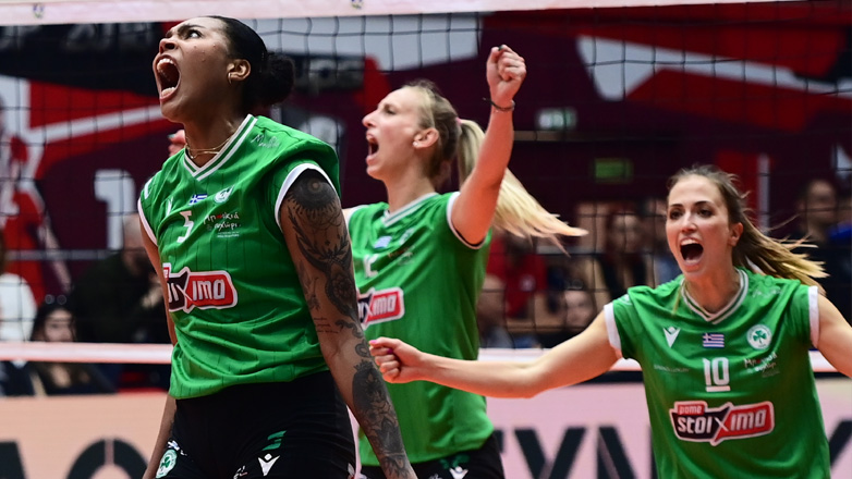 Βόλεϊ γυναικών: Ο Παναθηναϊκός απάντησε στον Ολυμπιακό με μπρέικ, νίκησε 3-0 στου Ρέντη!