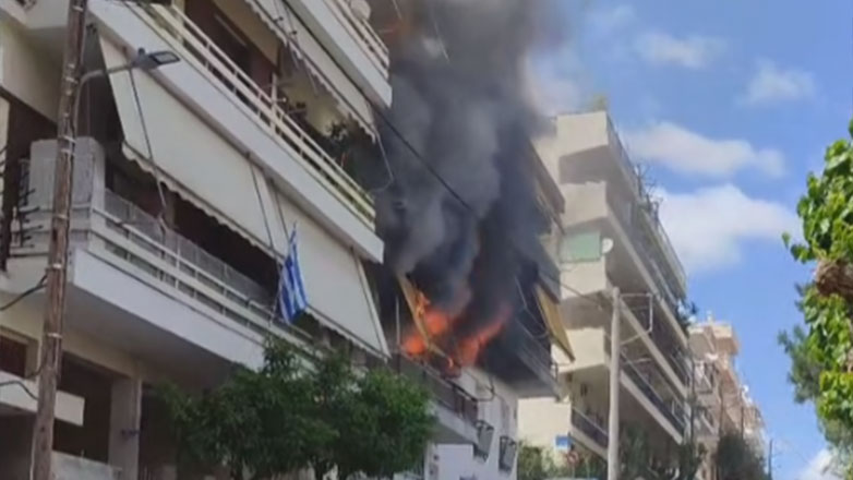 Ριζούπολη: Συνελήφθη άνδρας για τη φωτιά στο διαμέρισμα