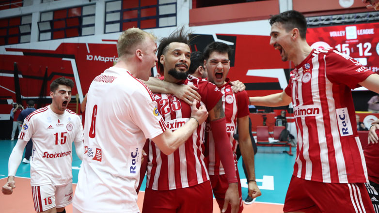Volley League: Πρωταθλητής ο Ολυμπιακός, 3-2 τον Παναθηναϊκό