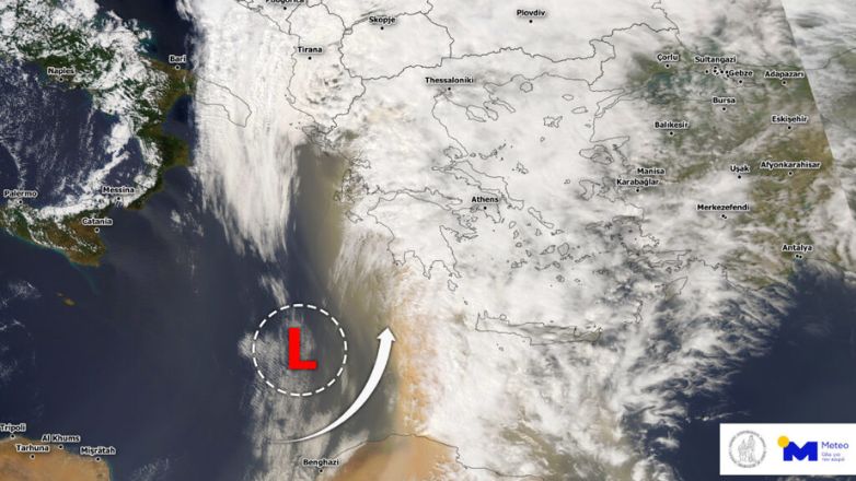 Minerva Red: H επέλαση της αφρικανικής σκόνης από δορυφόρο της NASA