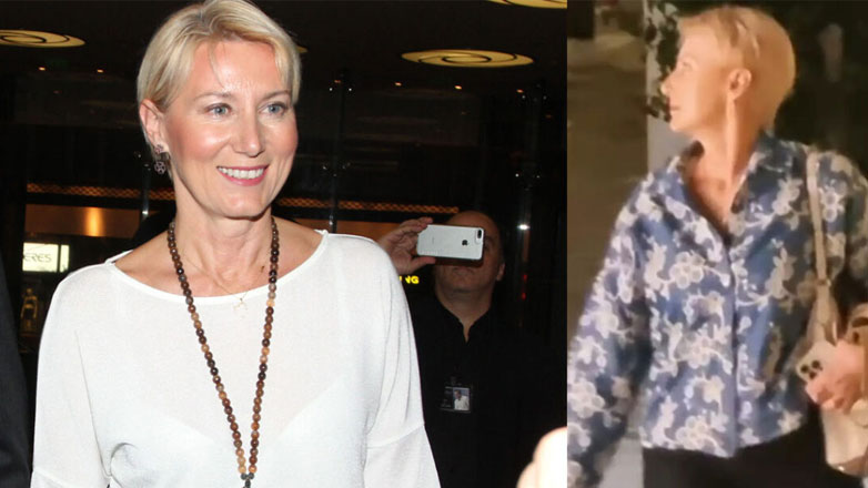 Στη Μύκονο η Νατάσα Παζαΐτη – Η μοναχική βόλτα στα γραφικά Ματογιάννια