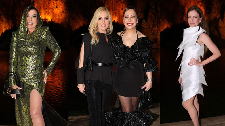 Paris Valtadoros: Οι επώνυμοι που βρέθηκαν στο φαντασμαγορικό show του σχεδιαστή στη Λίμνη Βουλιαγμένης