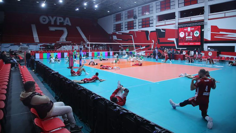 Volley League: Μία αγωνιστική κεκλεισμένων των θυρών στον Ολυμπιακό