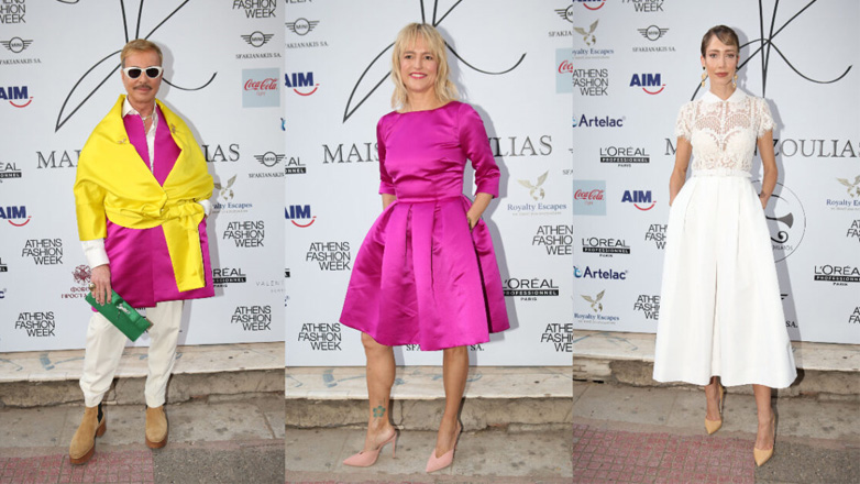 Athens Fashion Week: Οι λαμπερές παρουσίες στο fashion show του Βασίλη Ζούλια