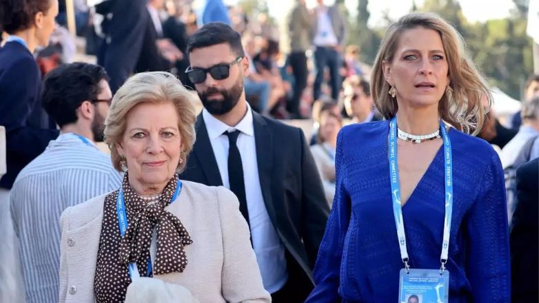 Τατιάνα Μπλάτνικ: Με την πρώην πεθερά της Άννα Μαρία στο Καλλιμάρμαρο μετά το διαζύγιο με τον Νικόλαο