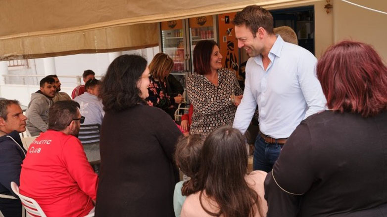 Στ. Κασσελάκης: Επίσκεψη στα Ψαρά