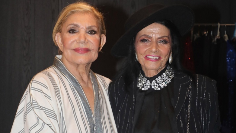Μαρινέλλα – Ζωζώ Σαπουντζάκη: Οι δύο μύθοι του ελληνικού θεάματος συναντήθηκαν και φωτογραφήθηκαν μαζί