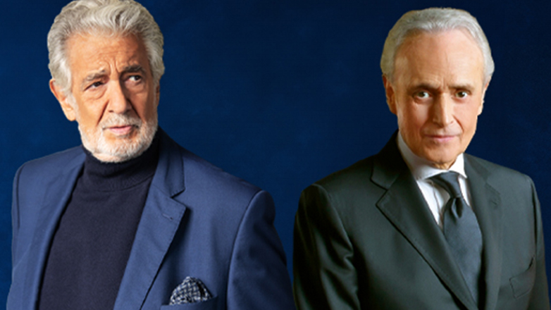 Χοσέ Καρέρας – Πλάθιντο Ντομίνγκο: Οι δύο σπουδαίοι τενόροι έρχονται για συναυλία στην Αθήνα