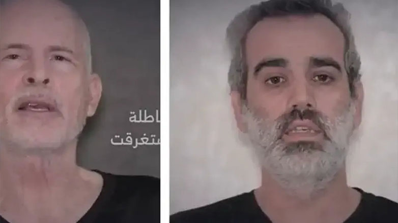 Η Χαμάς δημοσιεύει βίντεο που δείχνει δύο Ισραηλινούς ομήρους οι οποίοι απήχθησαν στις 7 Οκτωβρίου