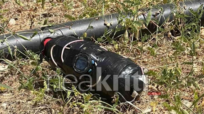 Κατέβασαν με drone βόμβα για να κάψουν επιχείρηση στην Κρήτη