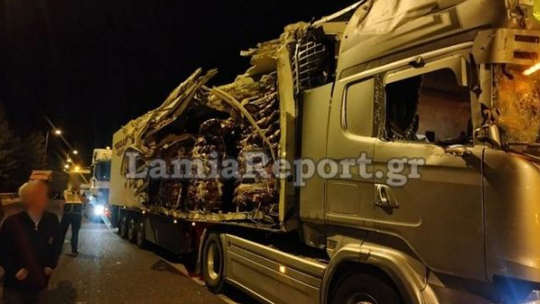 Κανονικά η κυκλοφορία στην Αθηνών – Λαμίας μετά την εκτροπή νταλίκας