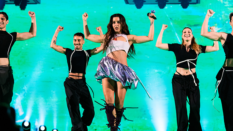 Eurovision 2024: Με επιτυχία ολοκληρώθηκε η πρώτη πρόβα της ελληνικής αποστολής στη σκηνή του Malmö Arena