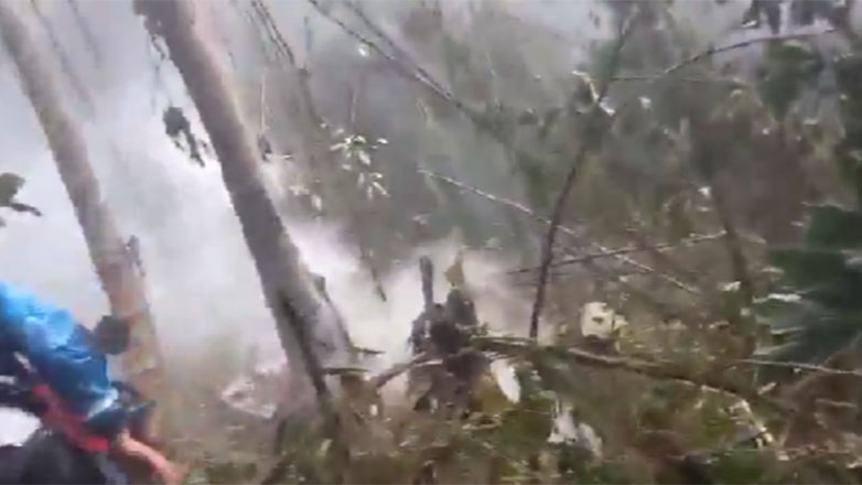 Κολομβία: Εννιά στρατιωτικοί νεκροί μετά από συντριβή ελικοπτέρου