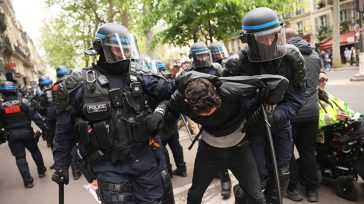 Γαλλία: Επεισόδια μεταξύ διαδηλωτών και αστυνομίας την ημέρα της Πρωτομαγιάς
