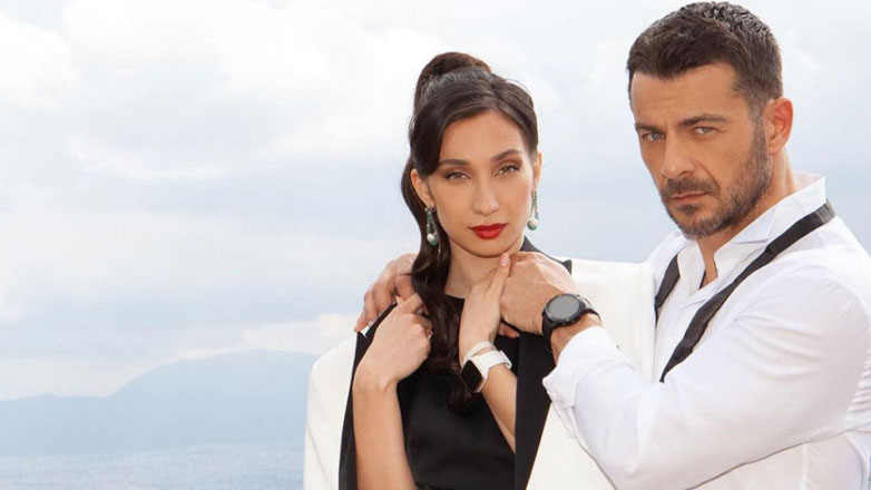 Γιώργος Αγγελόπουλος & Δήμητρα Βαμβακούση: Στη Σκιάθο για το Πάσχα με τη 2,5 μηνών κόρη τους