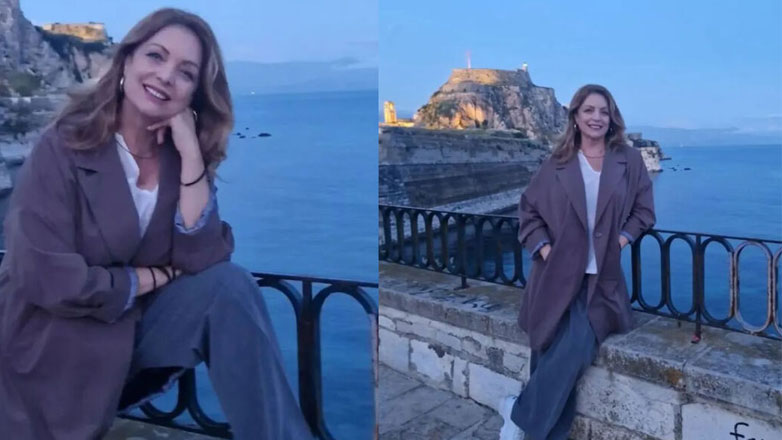 Άντζελα Γκερέκου: Στην Κέρκυρα για το Πάσχα η ηθοποιός
