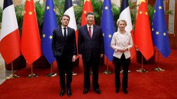 Συναντήσεις κορυφής του Σι Τζινπίνγκ με Εμανουέλ Μακρόν και Ούρσουλα φον ντερ Λάιεν