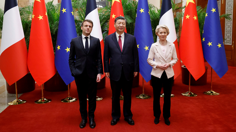 Συναντήσεις κορυφής του Σι Τζινπίνγκ με Εμανουέλ Μακρόν και Ούρσουλα φον ντερ Λάιεν