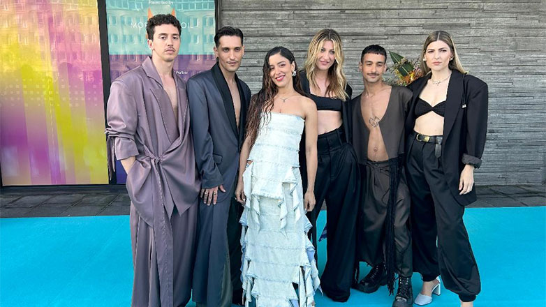 Με τη Μαρίνα Σάττι στο Τιρκουάζ Χαλί της Eurovision!