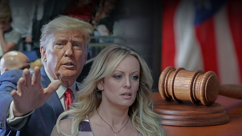 Η Στ. Ντάνιελς καταθέτει στη δίκη του Τραμπ στη Νέα Υόρκη