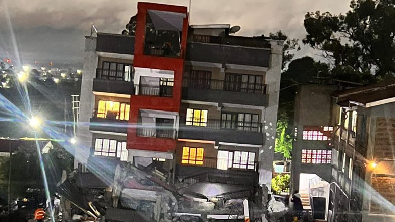 Κένυα: Κατέρρευσε κτήριο στο Ναϊρόμπι – Τέσσερις παγιδευμένοι, ανάμεσά τους τρία παιδιά Κένυα: Κατέρρευσε κτήριο στο Ναϊρόμπι – Τέσσερις παγιδευμένοι, ανάμεσά τους τρία παιδιά