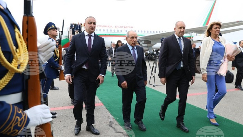 Επίσημη επίσκεψη του προέδρου της Βουλγαρίας στο Αζερμπαϊτζάν