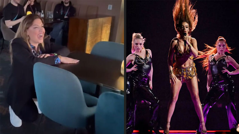 Έλενα Παπαρίζου: Η αντίδραση της τη στιγμή που η Ελένη Φουρέιρα αποθεώνεται στη σκηνή της Eurovision 2024