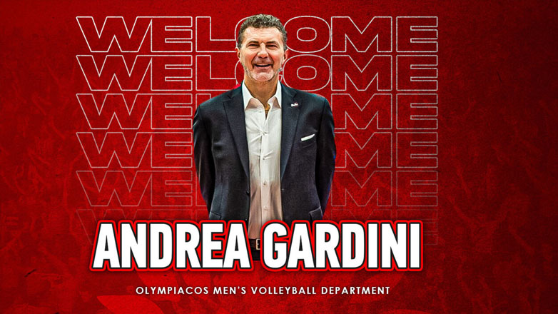Βόλεϊ: Ο Ιταλός Αντρέα Γκαρντίνι ανέλαβε τον Ολυμπιακό