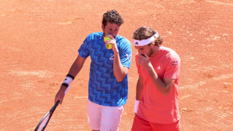 Τουρνουά Ρώμης: Ήττα-αποκλεισμός στο διπλό για Τσιτσιπά