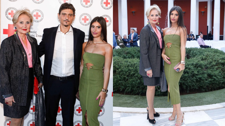 Δέσποινα Γιαννακοπούλου: Η εντυπωσιακή κόρη του Δημήτρη Γιαννακόπουλου στο Ζάππειο Μέγαρο μαζί με τον πατέρα και τη γιαγιά της