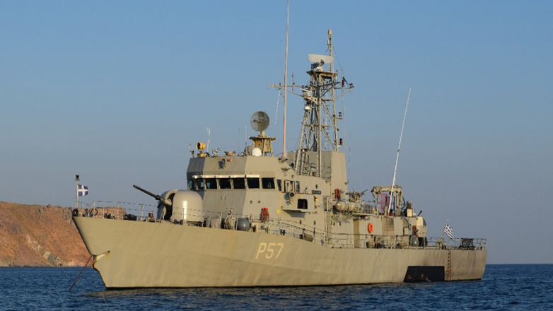 Στο λιμάνι της Αλεξανδρούπολης κατέπλευσε η κανονιοφόρος «ΚΑΣΟΣ» του Πολεμικού Ναυτικού