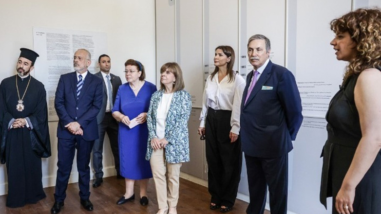 Η Πρόεδρος της Δημοκρατίας εγκαινίασε την Οικία Καβάφη στην Αλεξάνδρεια