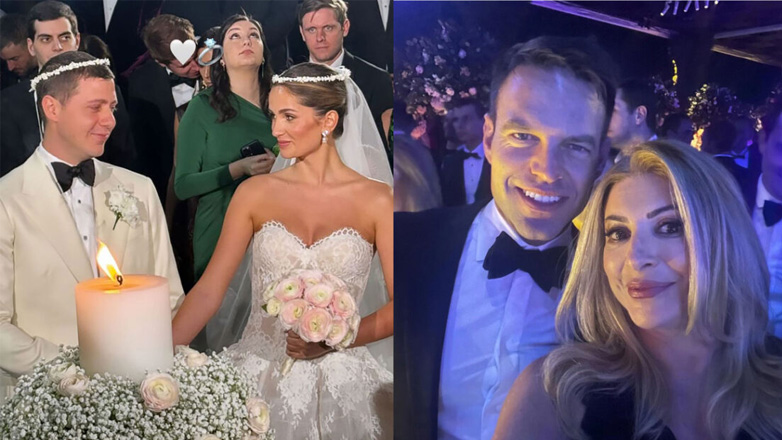 Όλη η κοσμική Αθήνα στο γάμο του εφοπλιστή Αντώνη Ξυλά – Παρών ο Στέφανος Κασσελάκης με τον Tyler McBeth